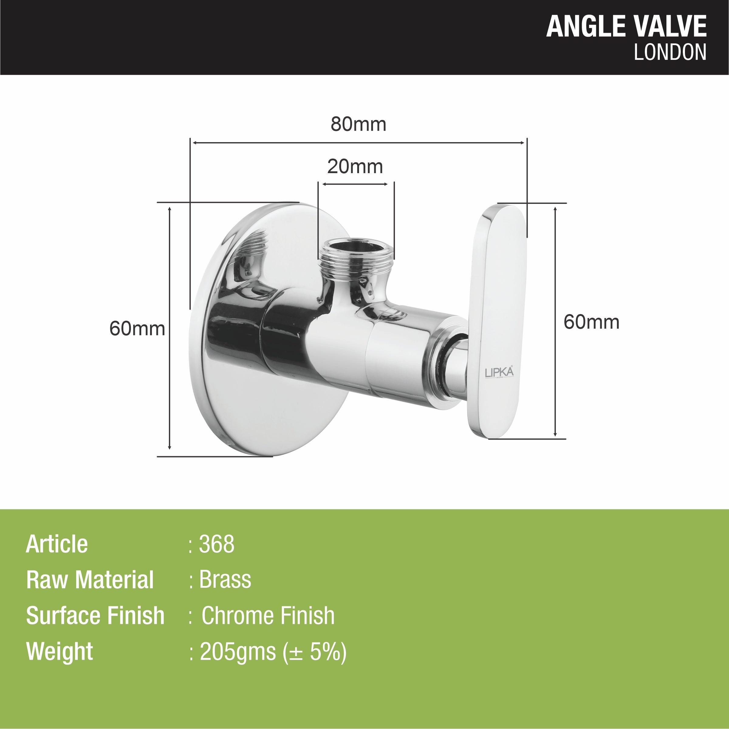 London Angle Valve Faucet - LIPKA - Lipka Home