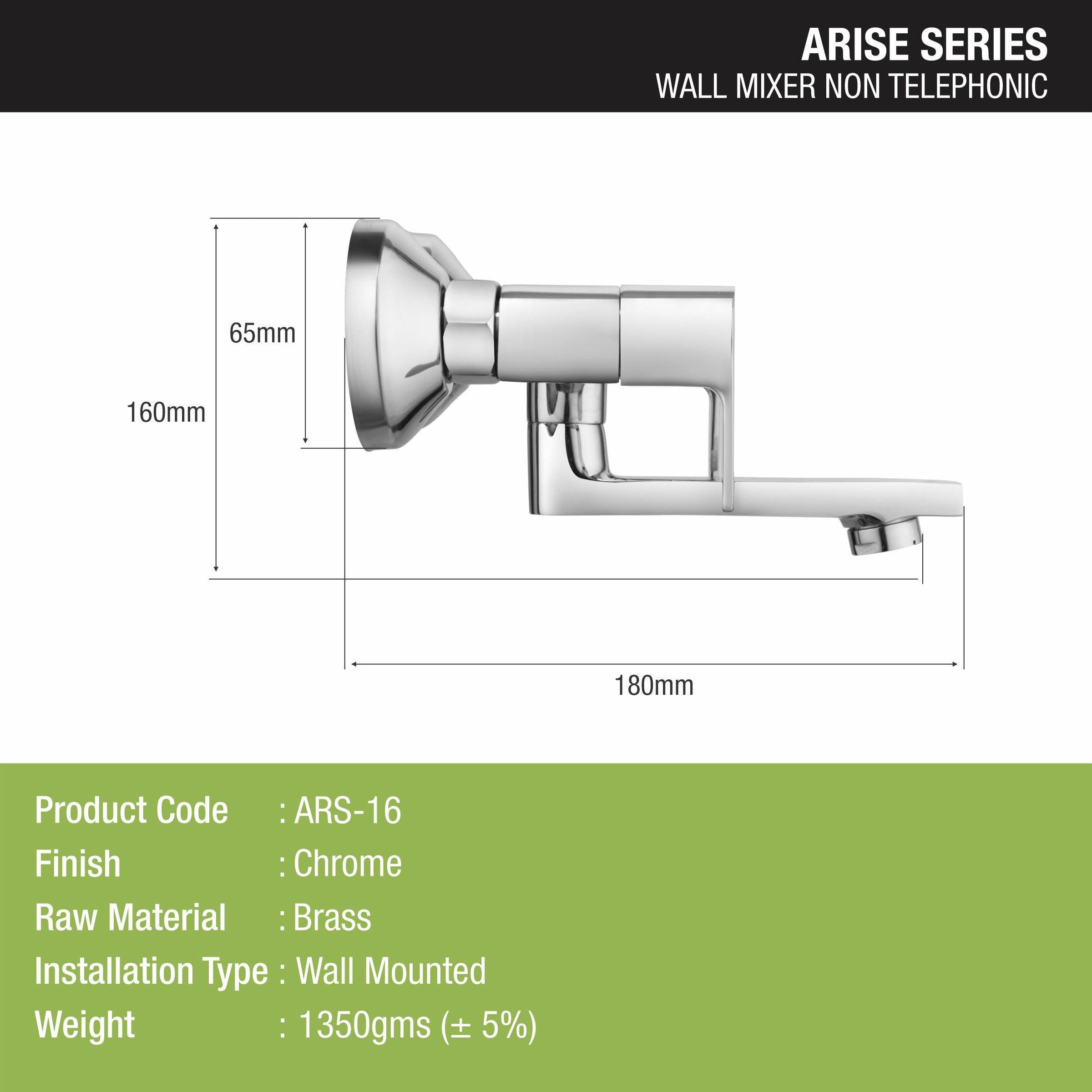 Arise Wall Mixer Brass Faucet - LIPKA - Lipka Home