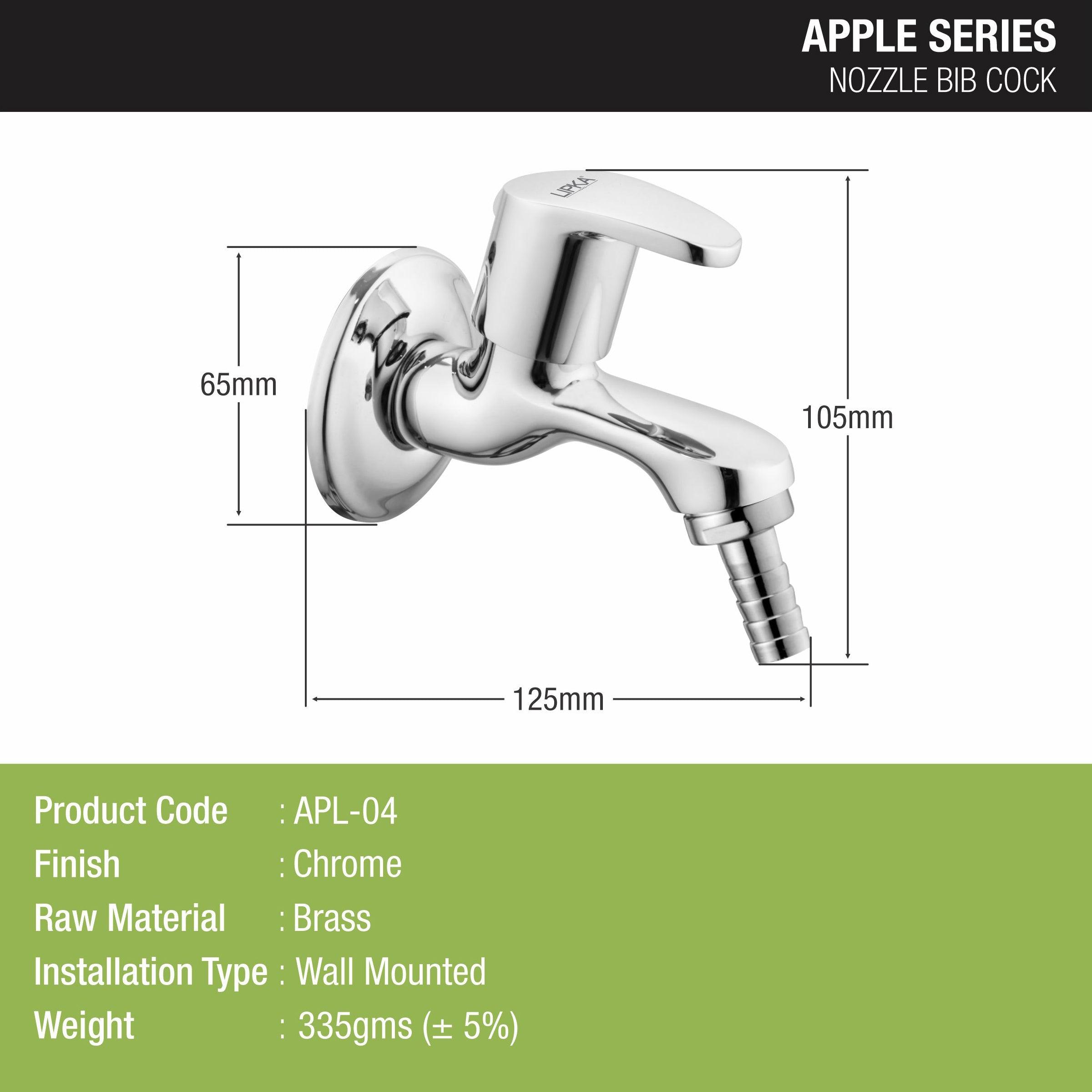 Apple Nozzle Bib Tap Faucet - LIPKA - Lipka Home