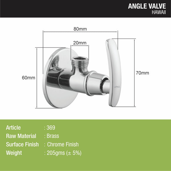 Hawaii Angle Valve Faucet - LIPKA - Lipka Home