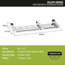 Eclipse Soap Dish with Toothbrush Holder - LIPKA - Lipka Home