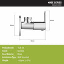 Kube Angle Valve Brass Faucet - LIPKA - Lipka Home