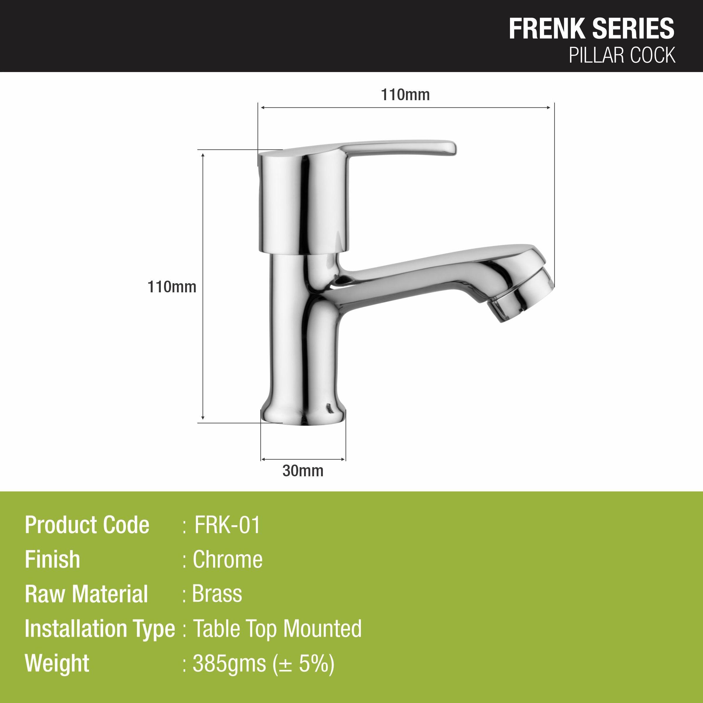 Frenk Pillar Tap Brass Faucet - LIPKA - Lipka Home