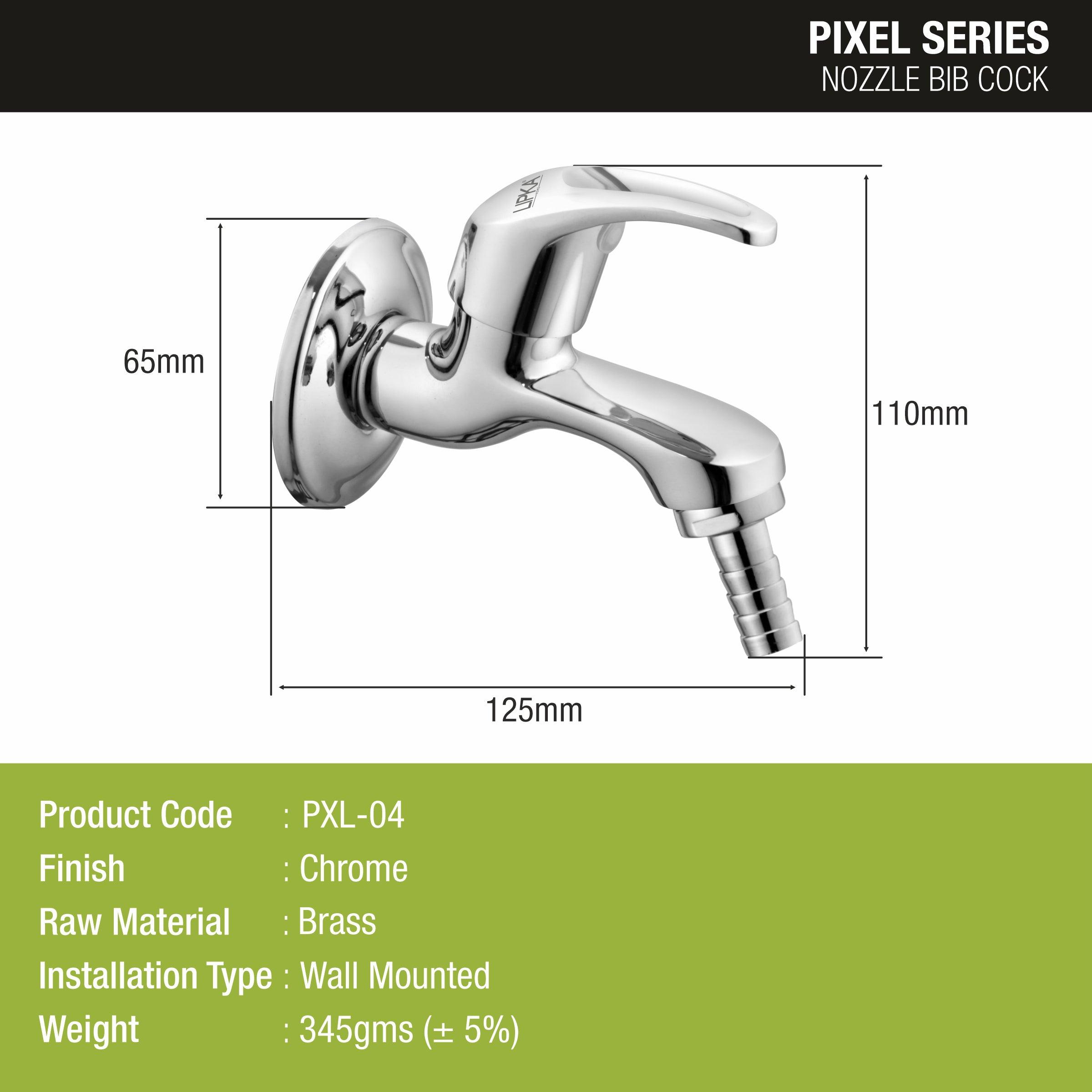 Pixel Nozzle Bib Tap Brass Faucet - LIPKA - Lipka Home