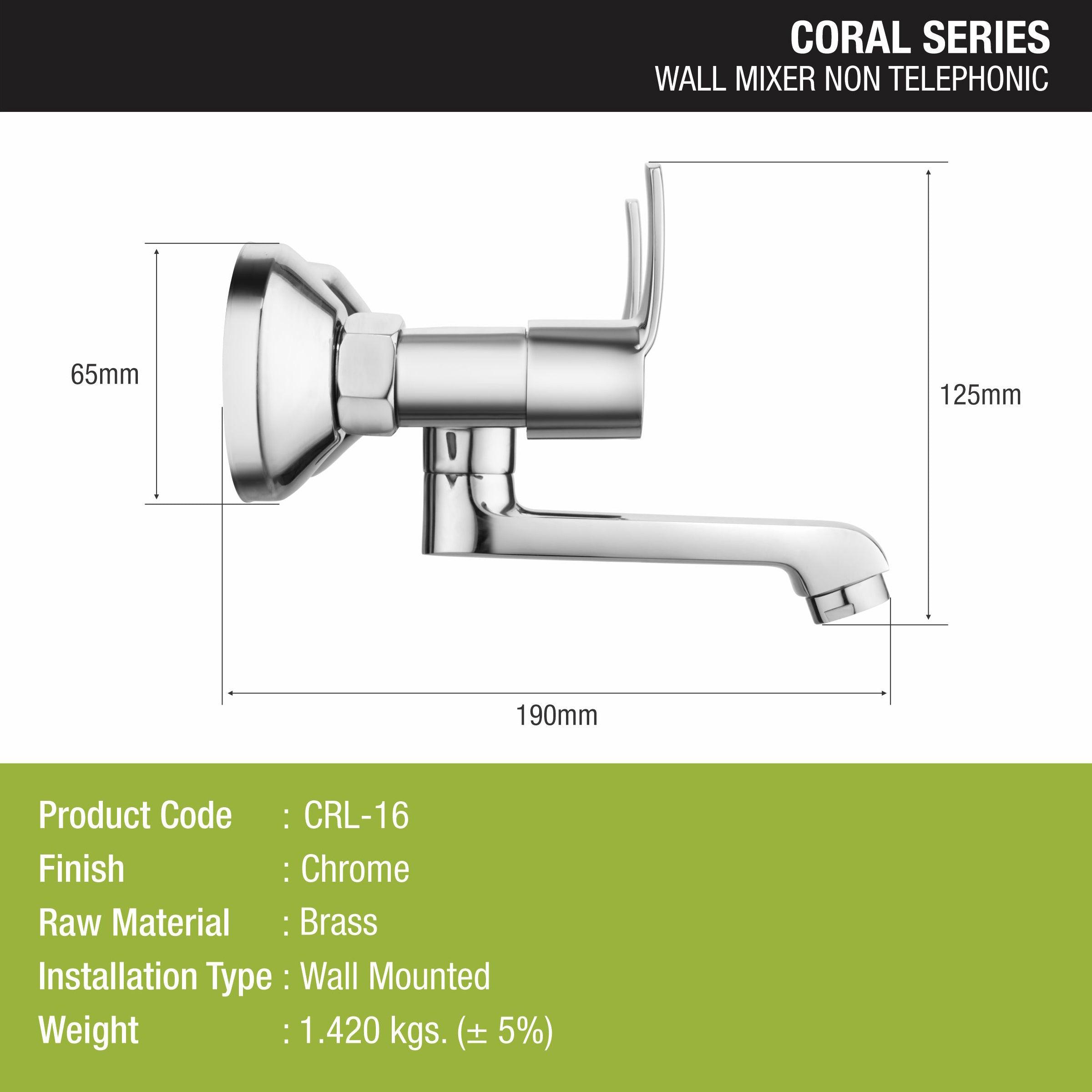 Coral Wall Mixer Brass Faucet - LIPKA - Lipka Home