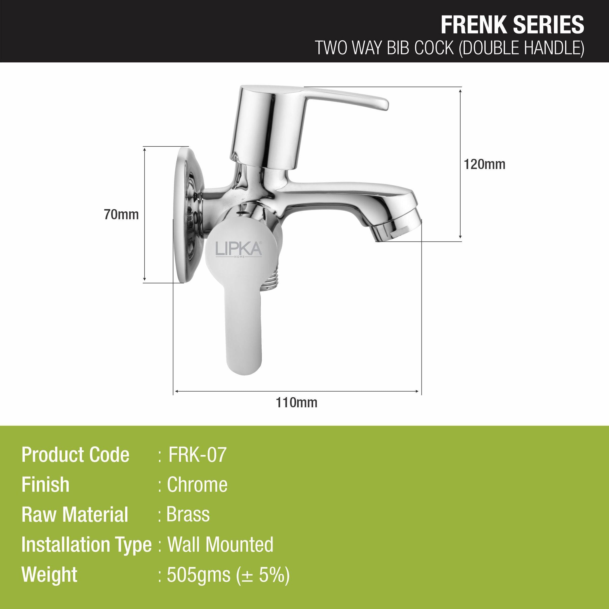 Frenk Two Way Bib Tap Faucet (Double Handle) - LIPKA - Lipka Home