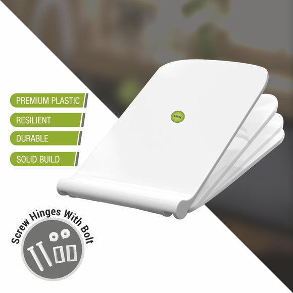 Square Toilet Seat Cover (Soft Close) |Commode not included| - LIPKA - Lipka Home