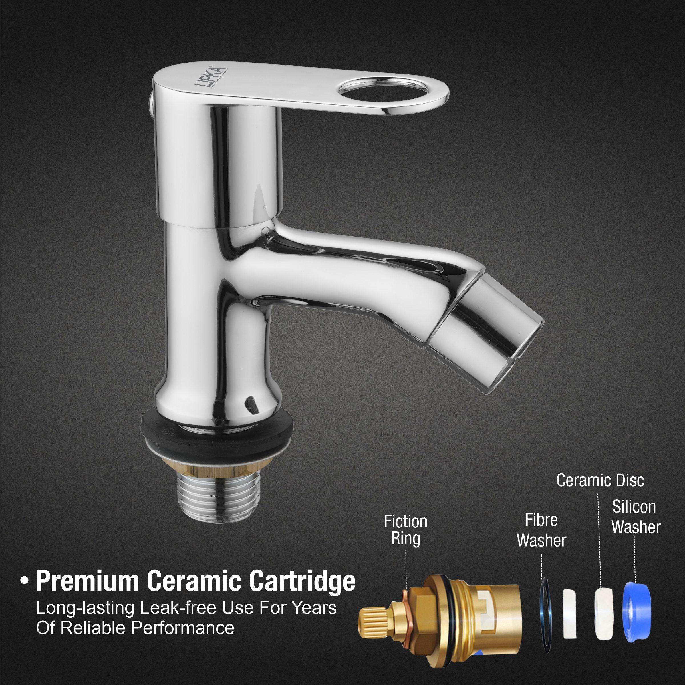 Orbiter Pillar Tap Brass Faucet - LIPKA - Lipka Home