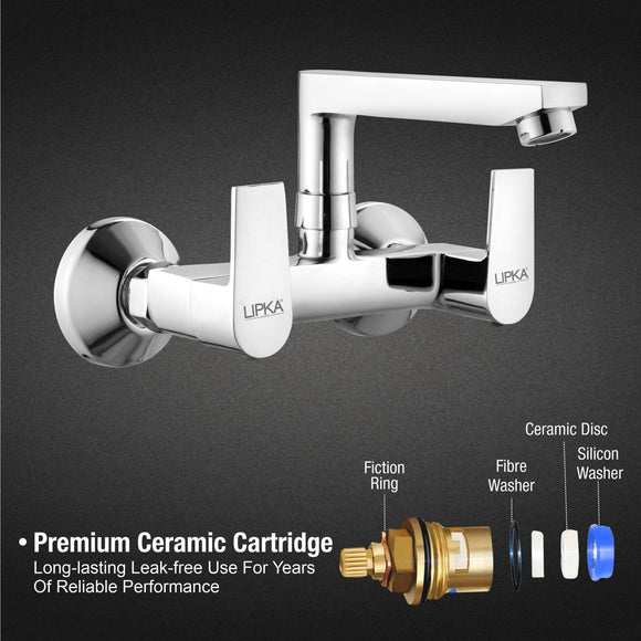 Victory Sink Mixer with Swivel Spout Faucet - LIPKA - Lipka Home