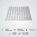 Palo Commercial 304-Grade Floor Drain (10 x 10 Inches) - LIPKA-3