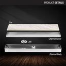 Tile Insert Shower Drain Channel (32 x 2 Inches) - LIPKA - Lipka Home