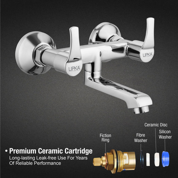 Coral Wall Mixer Brass Faucet - LIPKA - Lipka Home