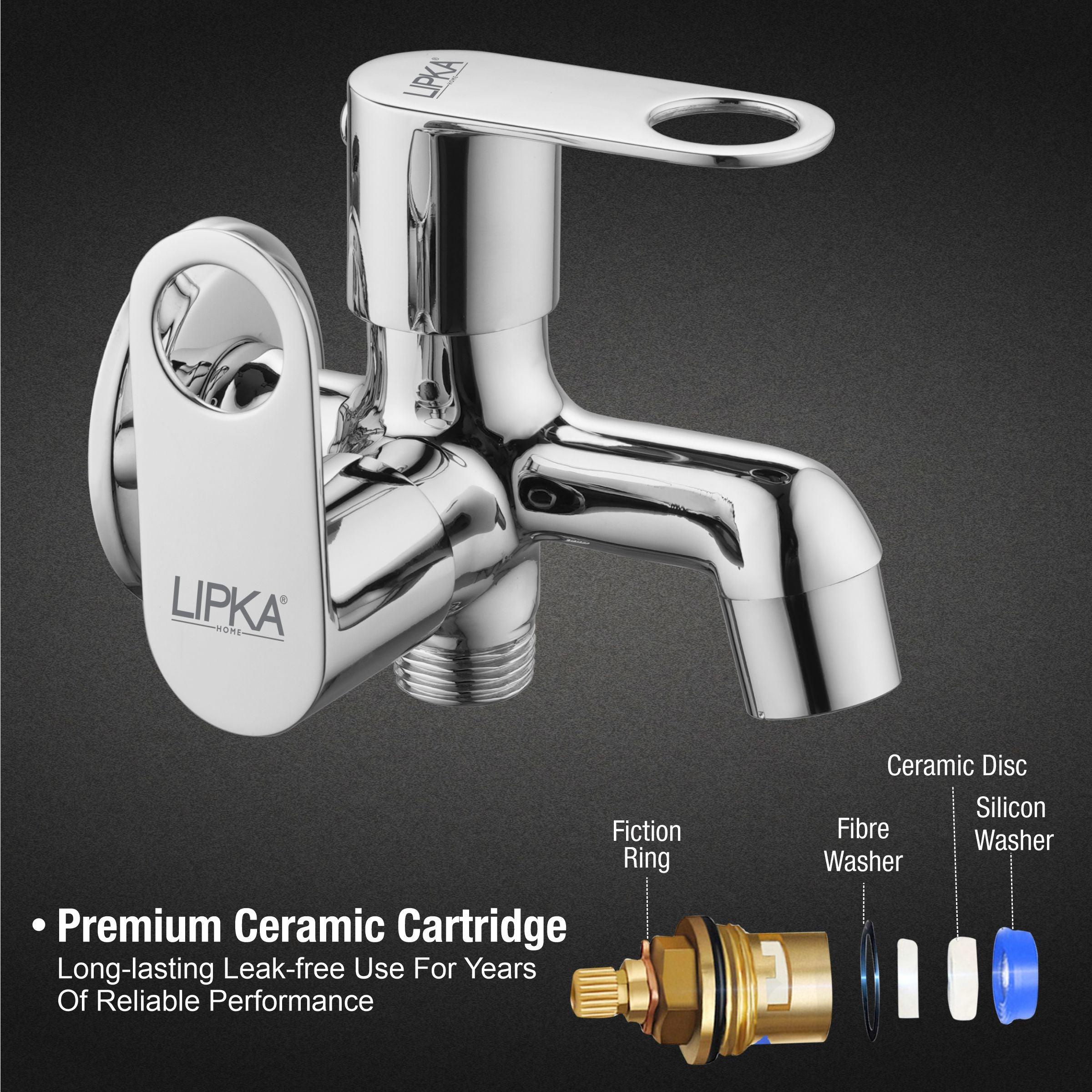 Orbiter Two Way Bib Tap Faucet (Double Handle) - LIPKA - Lipka Home