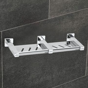 Eclipse Double Soap Dish - LIPKA - Lipka Home