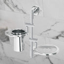 Lunar Soap Dish with Tumbler Holder - LIPKA - Lipka Home