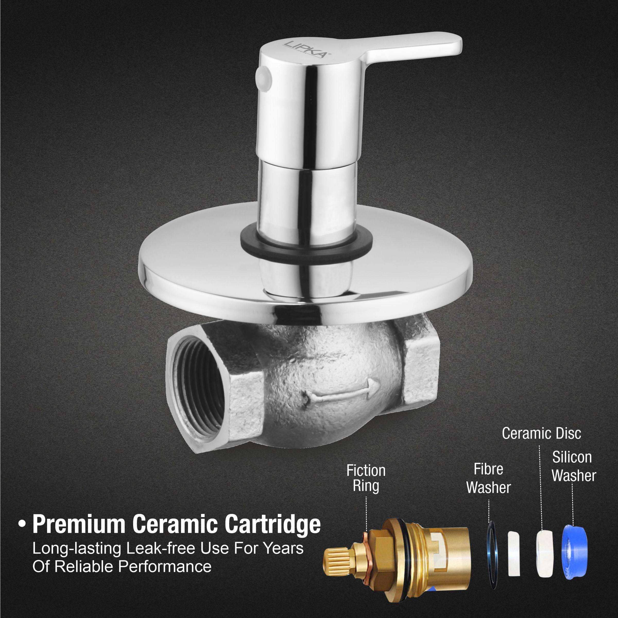 Fusion Flush Valve 25mm Brass Faucet - LIPKA - Lipka Home