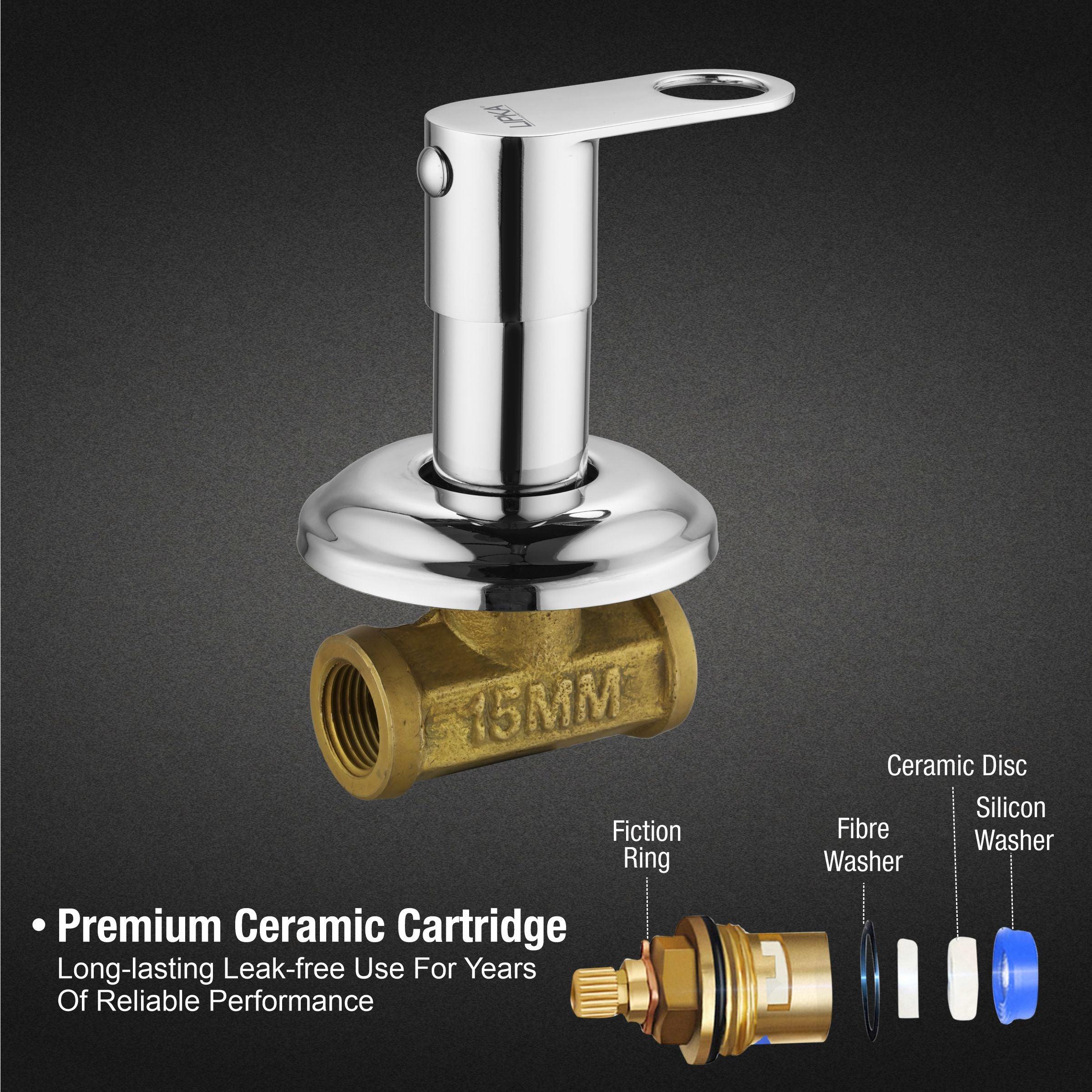 Orbiter Concealed Stop Valve (15mm) Brass Faucet - LIPKA - Lipka Home