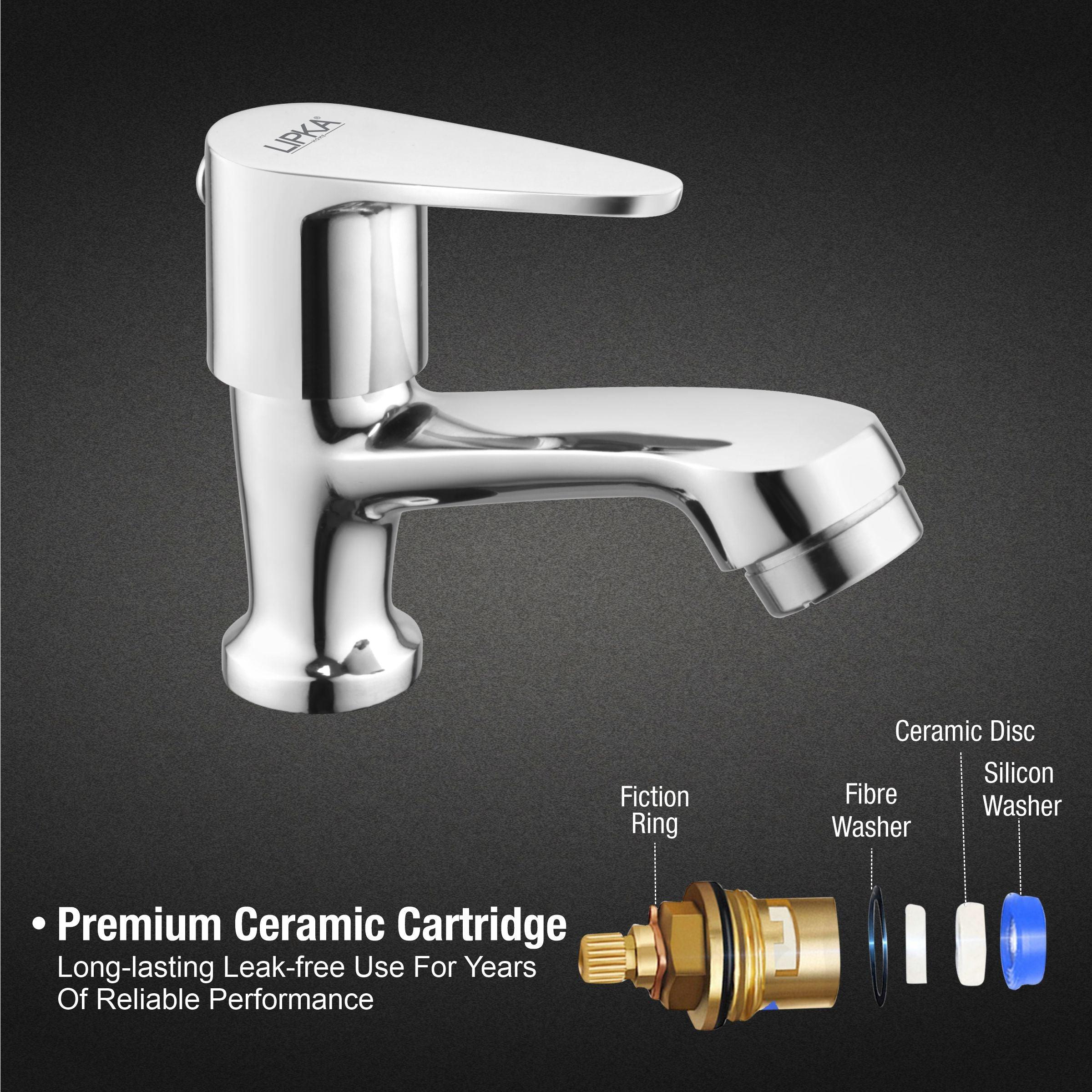 Lava Pillar Tap Brass Faucet - LIPKA - Lipka Home