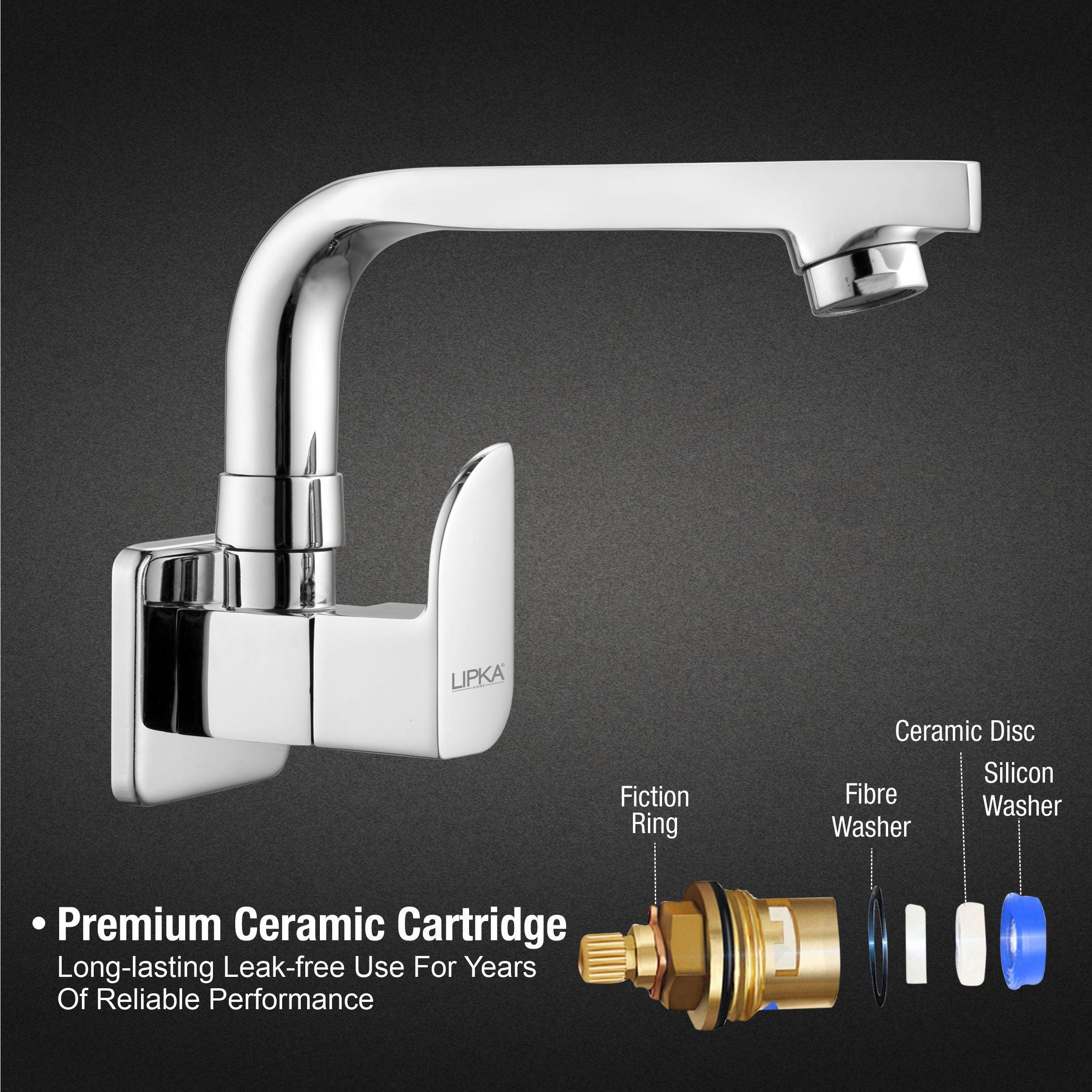 Arise Sink Tap Brass Faucet with Swivel Spout - LIPKA - Lipka Home