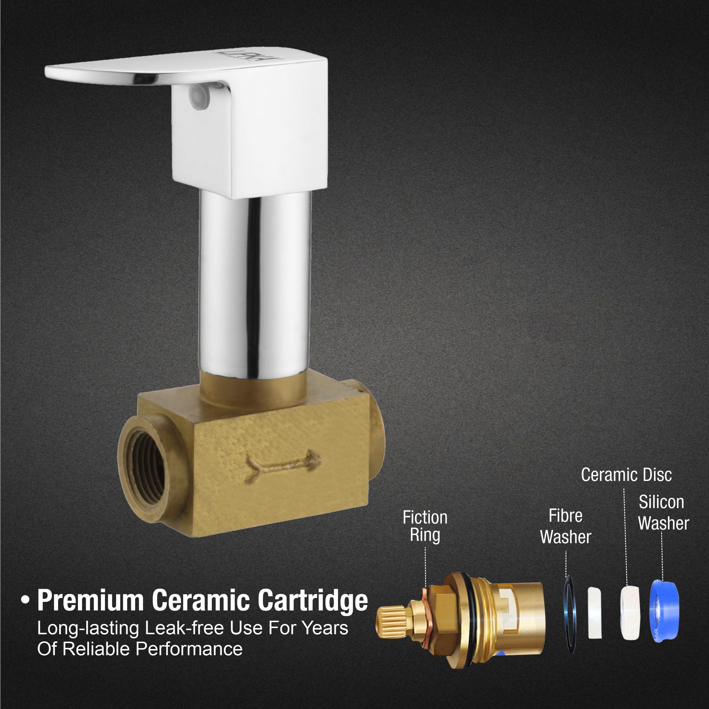 Victory Concealed Stop Valve 15mm Brass Faucet - LIPKA - Lipka Home