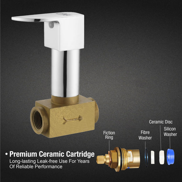 Victory Concealed Stop Valve 15mm Brass Faucet - LIPKA - Lipka Home