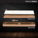 Tile Insert Shower Drain Channel - Yellow Gold (24 x 2 Inches) - LIPKA - Lipka Home