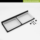 Fire Double Soap Dish (Space Aluminium) - LIPKA - Lipka Home