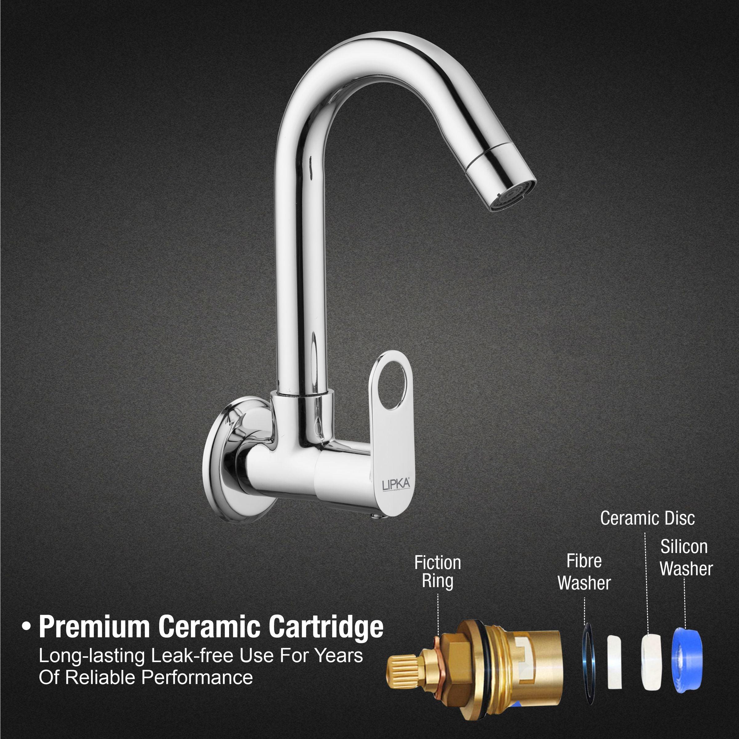 Orbiter Sink Tap Brass Faucet with Swivel Spout - LIPKA - Lipka Home