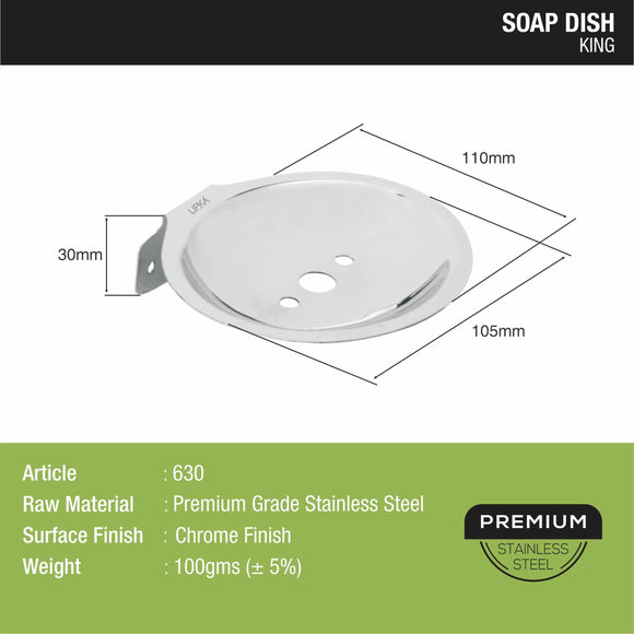 King Soap Dish - LIPKA - Lipka Home