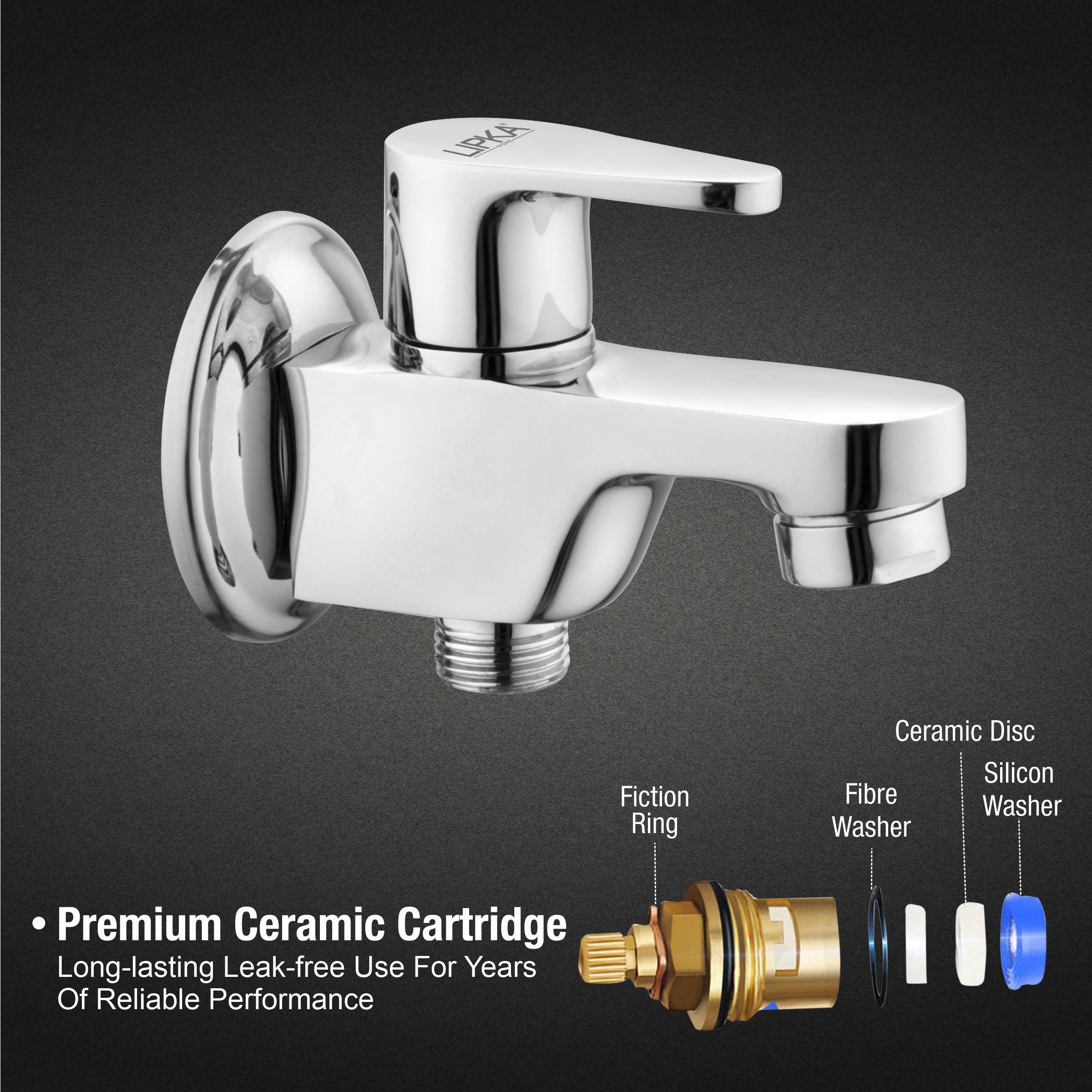 Virgo Bib Tap Two Way Brass Faucet - LIPKA - Lipka Home