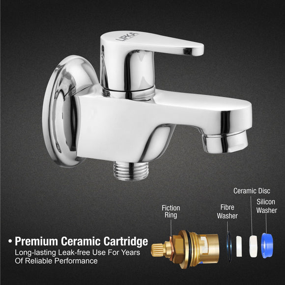 Virgo Bib Tap Two Way Brass Faucet - LIPKA - Lipka Home