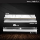 Marble Insert Shower Drain Channel (18 x 2 Inches) - LIPKA - Lipka Home