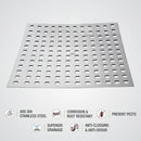 Palo Commercial 304-Grade Floor Drain (12 x 12 Inches) - LIPKA-3