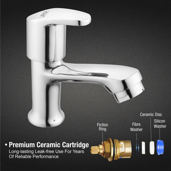 Apple Pillar Tap Brass Faucet - LIPKA - Lipka Home