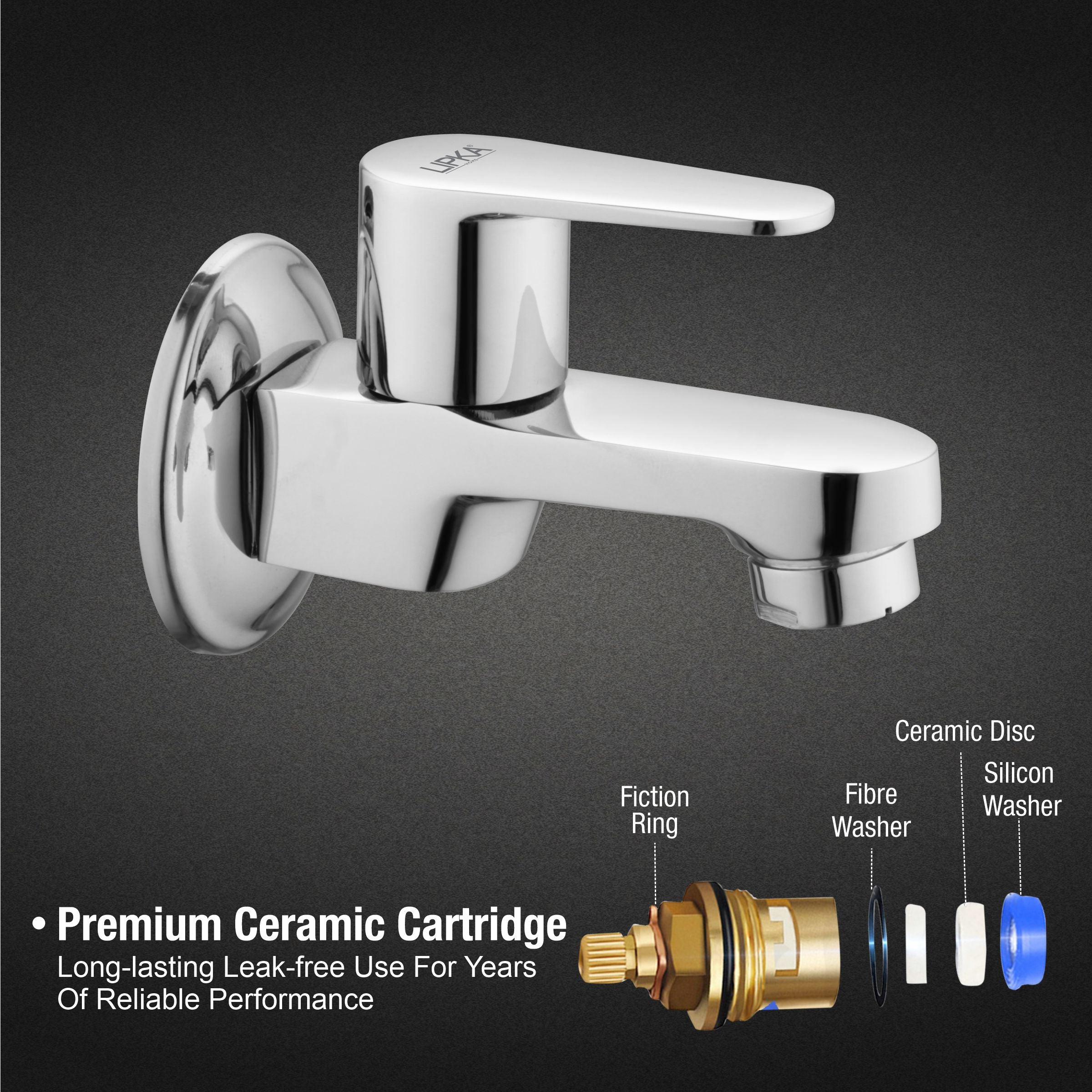 virgo bib tap premium ceramic cartridge