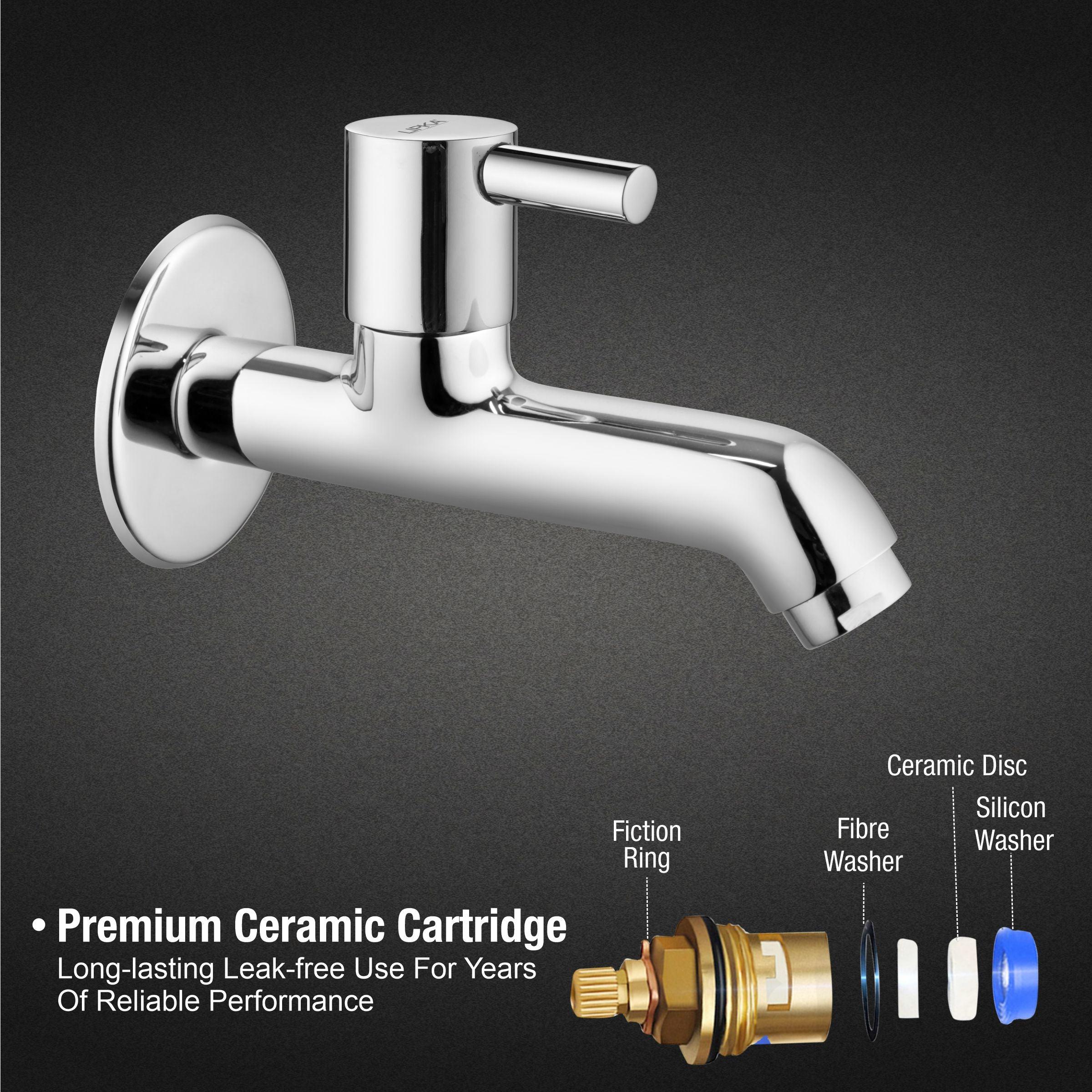 Kyron Bib Tap Long Body Brass Faucet - LIPKA - Lipka Home