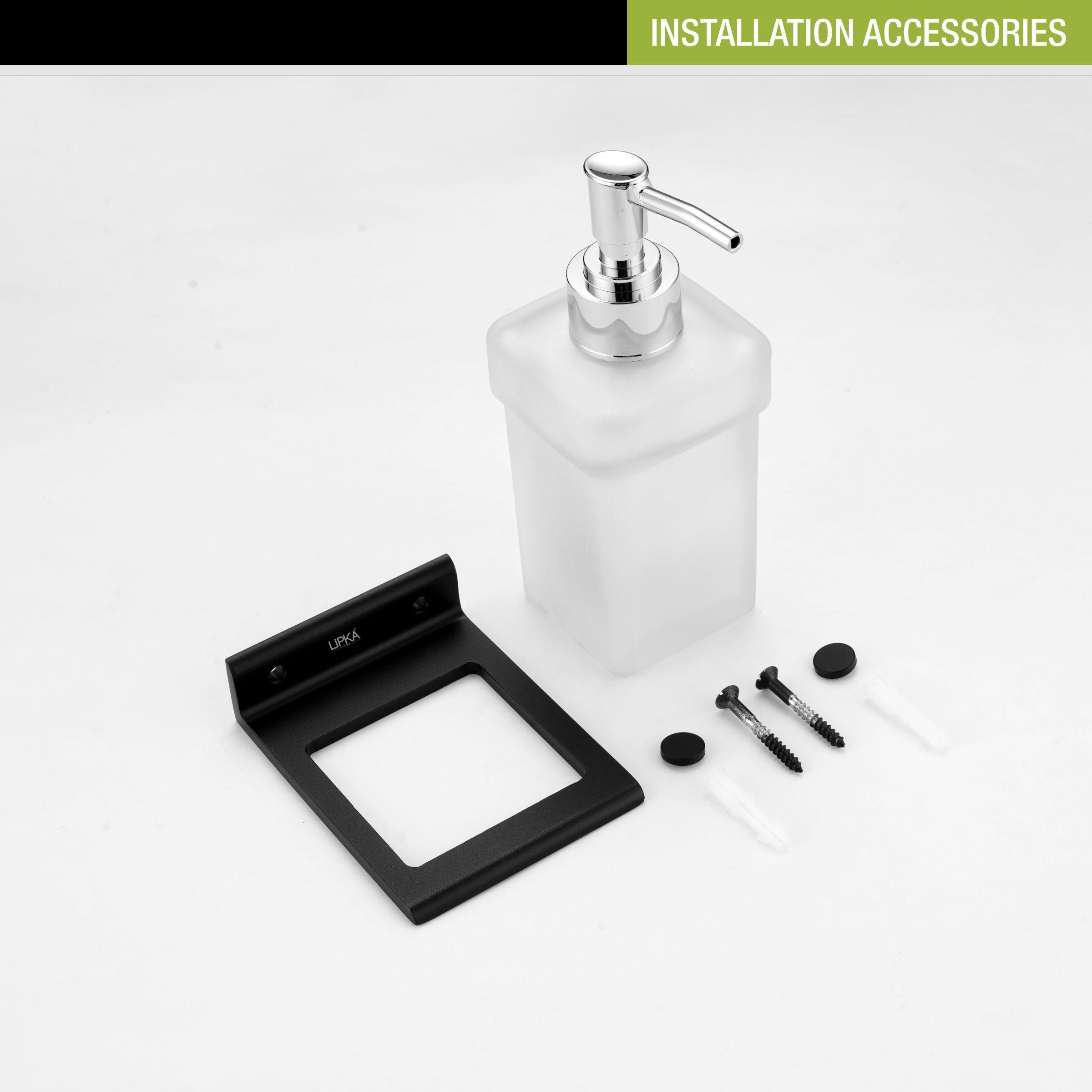 Fire Liquid Soap Dispenser (Space Aluminium) installation accessories