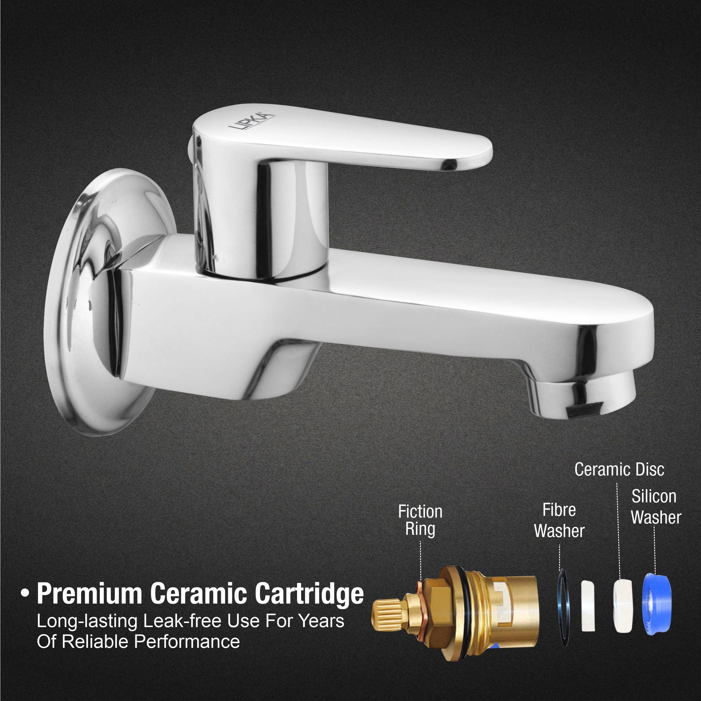 Virgo Bib Tap Long Body Brass Faucet - LIPKA - Lipka Home