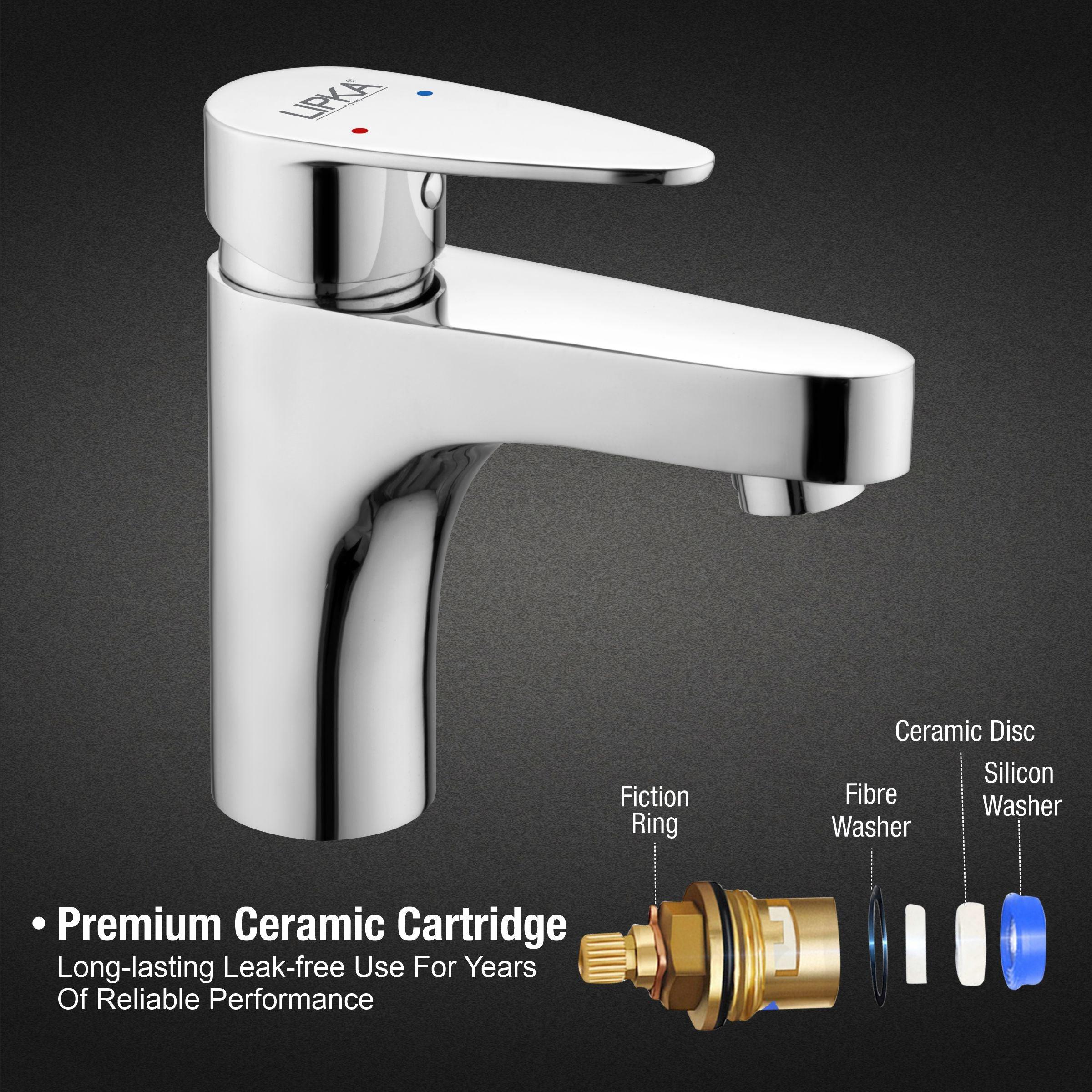 Virgo Single Lever Basin Mixer Faucet - LIPKA - Lipka Home