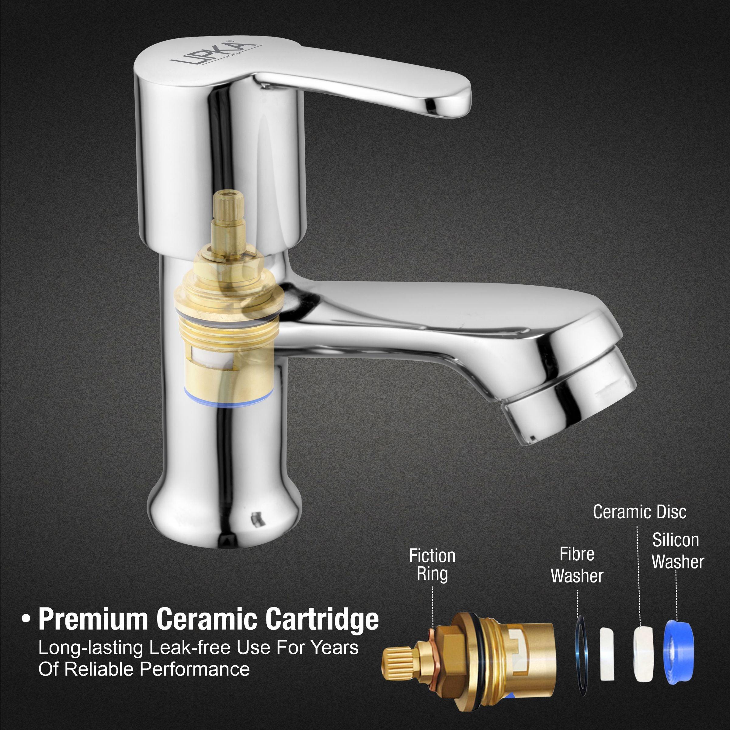 Frenk Pillar Tap Brass Faucet - LIPKA - Lipka Home