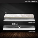 Tile Insert Shower Drain Channel (40 x 2 Inches) - LIPKA - Lipka Home
