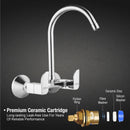 Arise Sink Mixer Brass Faucet with Round Swivel Spout (20 Inches) - LIPKA - Lipka Home