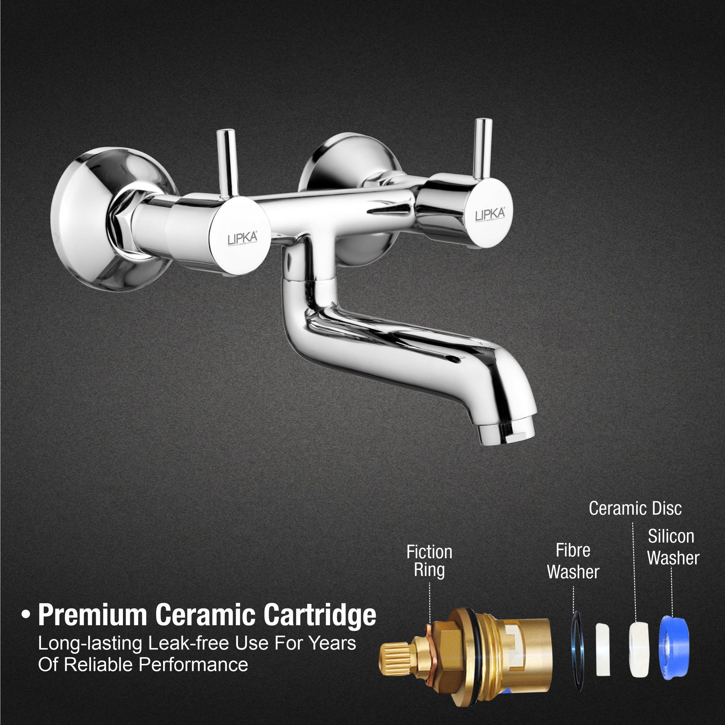 Kyron Wall MIxer Brass Faucet - LIPKA - Lipka Home