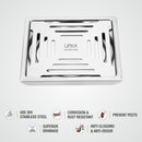 Green Exclusive Square Floor Drain (5 x 5 Inches) - LIPKA - Lipka Home