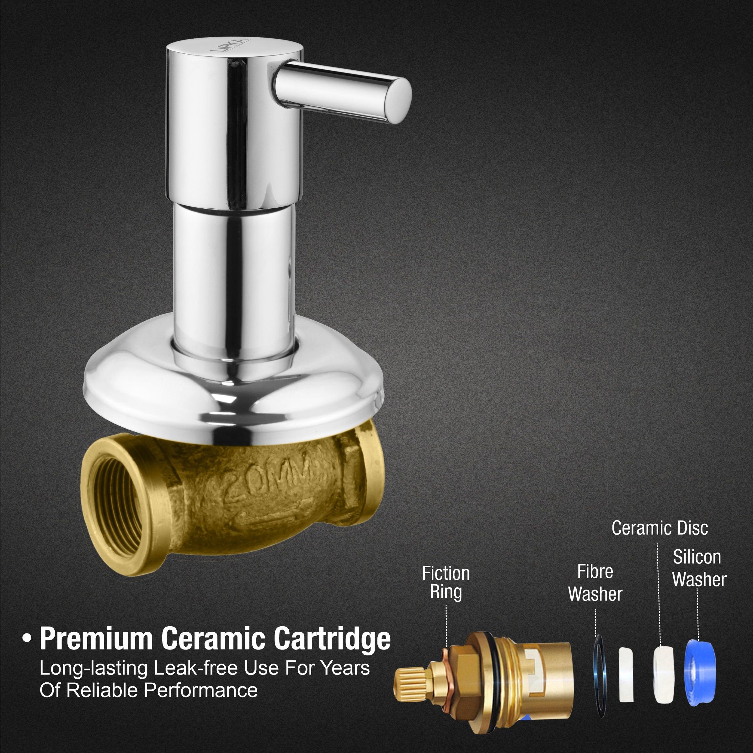 Kyron Concealed Stop Valve (20mm) Brass Faucet - LIPKA - Lipka Home