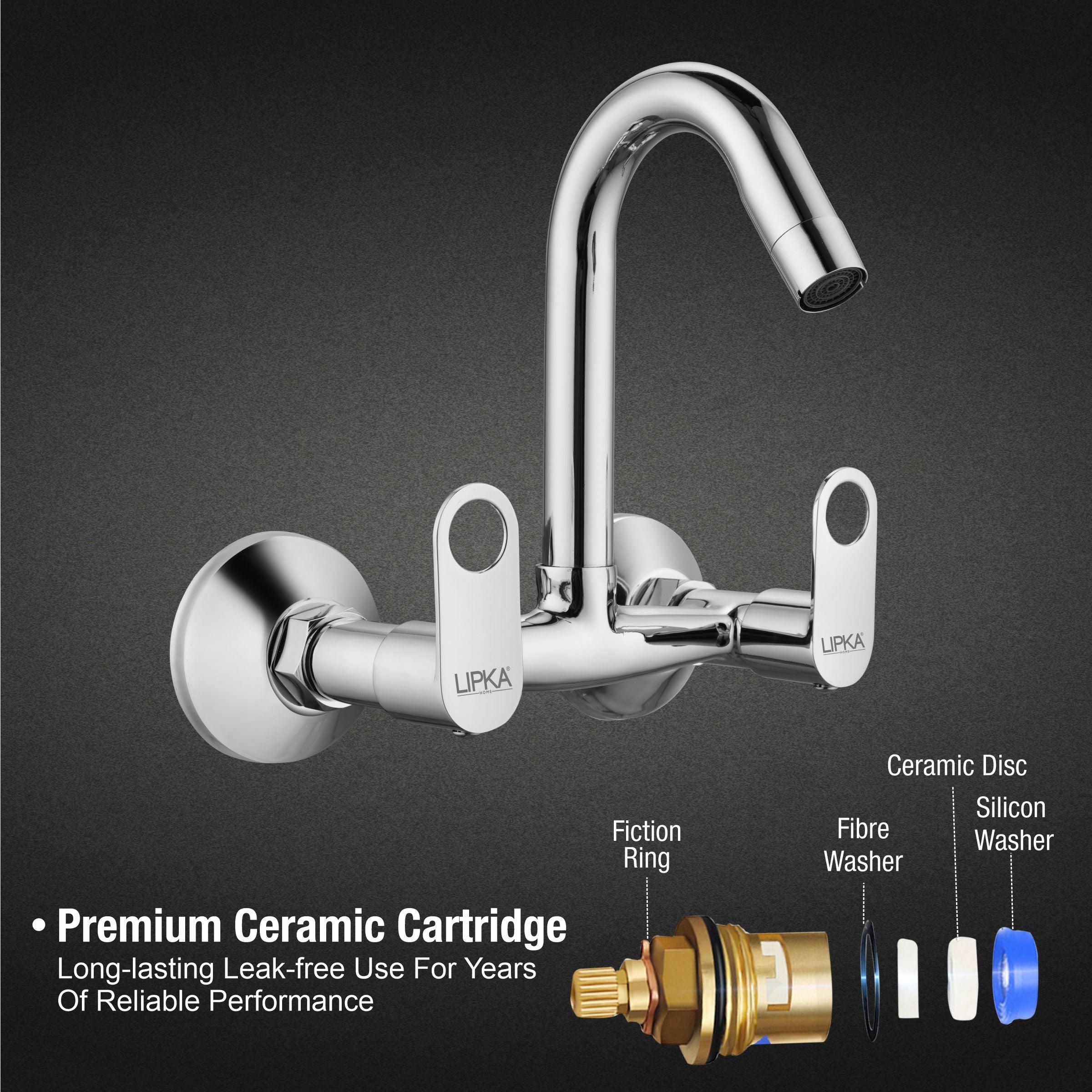 Orbiter Sink Mixer Brass Faucet with Swivel Spout Faucet - LIPKA - Lipka Home