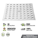 Palo Commercial 304-Grade Floor Drain (8 x 8 Inches) - LIPKA-4