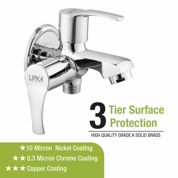 Coral Two Way Bib Tap Faucet (Double Handle) - LIPKA - Lipka Home