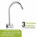 Kyron Sink Tap Brass Faucet with Round Swivel Spout (20 Inches) - LIPKA - Lipka Home