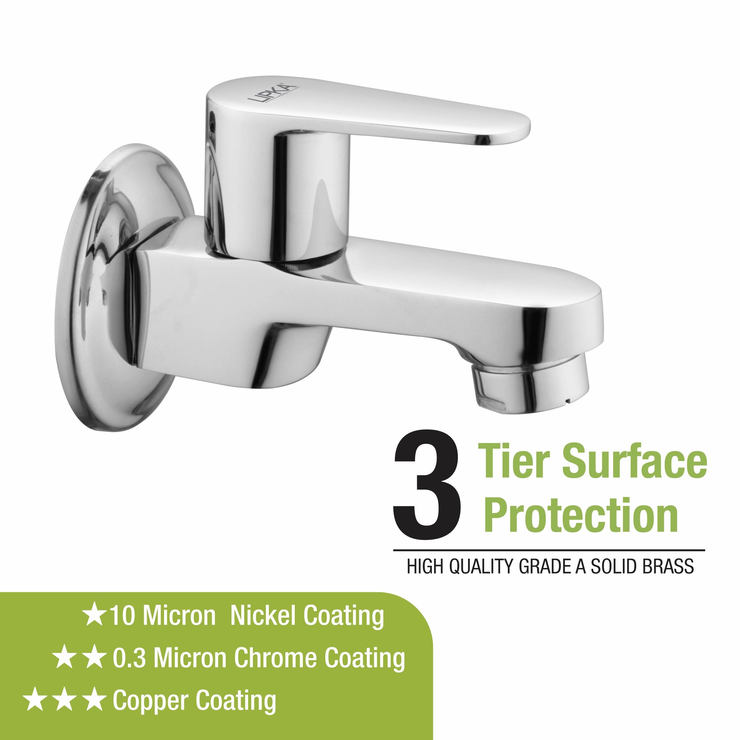 virgo bib tap 3 tier surface protection